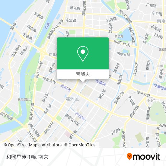 和熙星苑-1幢地图