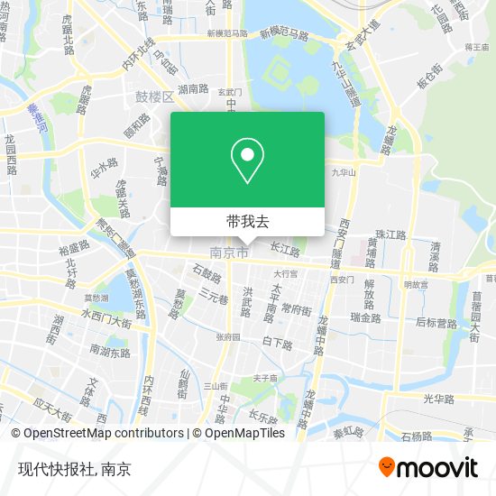 现代快报社地图