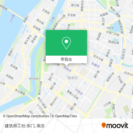 建筑师工社-东门地图