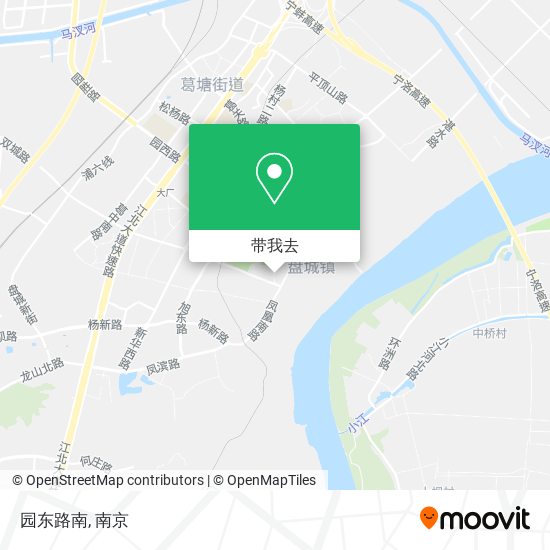 园东路南地图