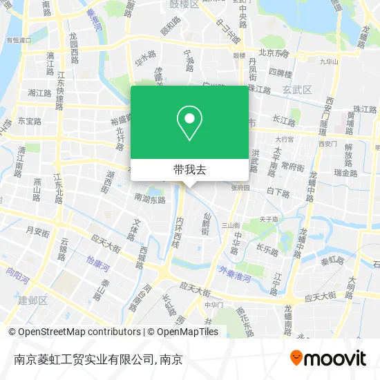 南京菱虹工贸实业有限公司地图