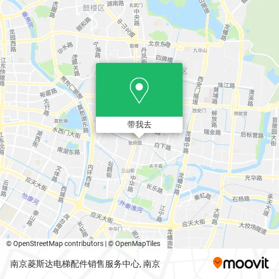 南京菱斯达电梯配件销售服务中心地图