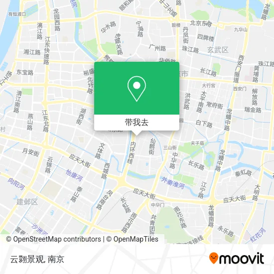 云翾景观地图