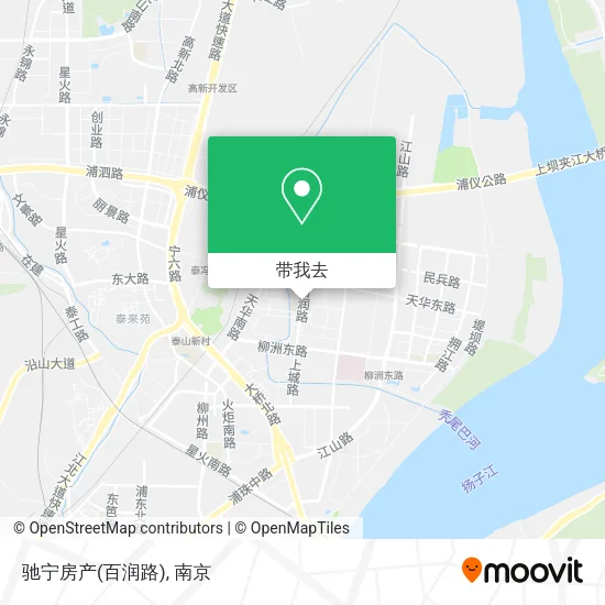 驰宁房产(百润路)地图
