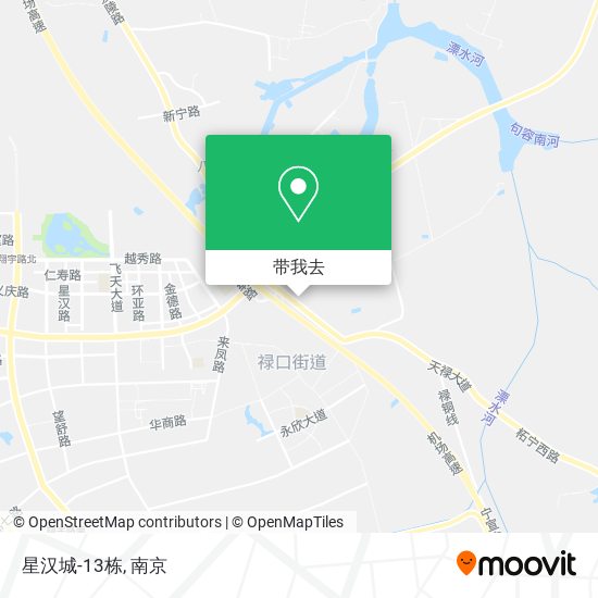 星汉城-13栋地图