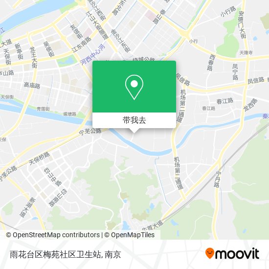 雨花台区梅苑社区卫生站地图