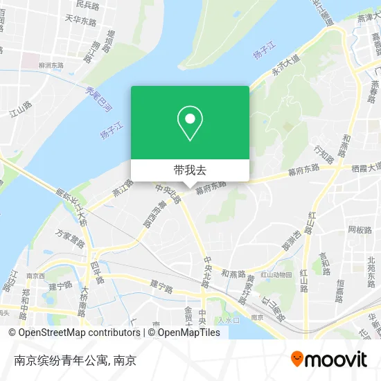 南京缤纷青年公寓地图