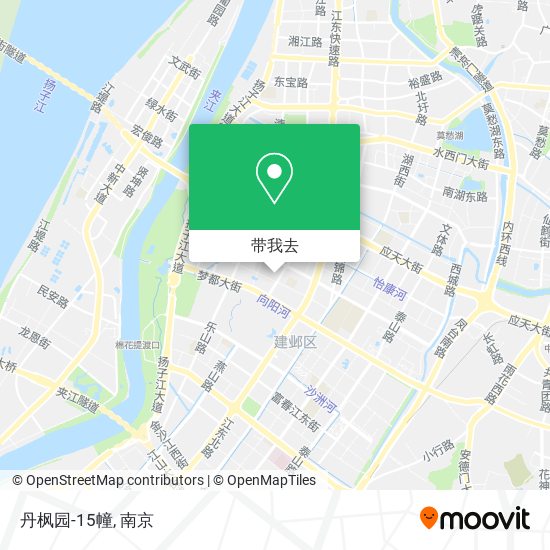 丹枫园-15幢地图
