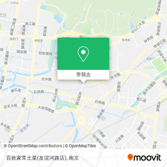 百姓家常土菜(友谊河路店)地图