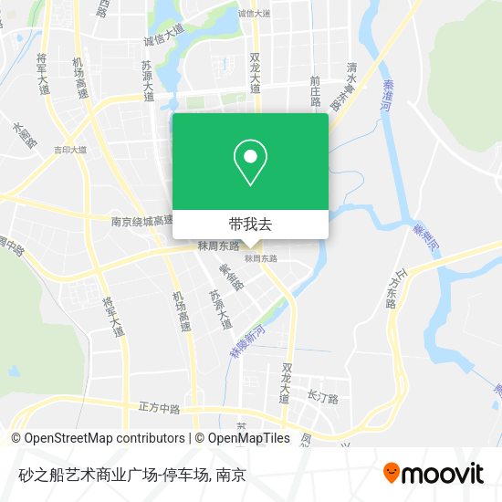 砂之船艺术商业广场-停车场地图