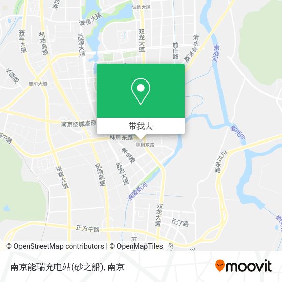 南京能瑞充电站(砂之船)地图