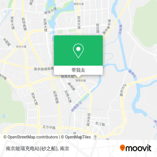 南京能瑞充电站(砂之船)地图
