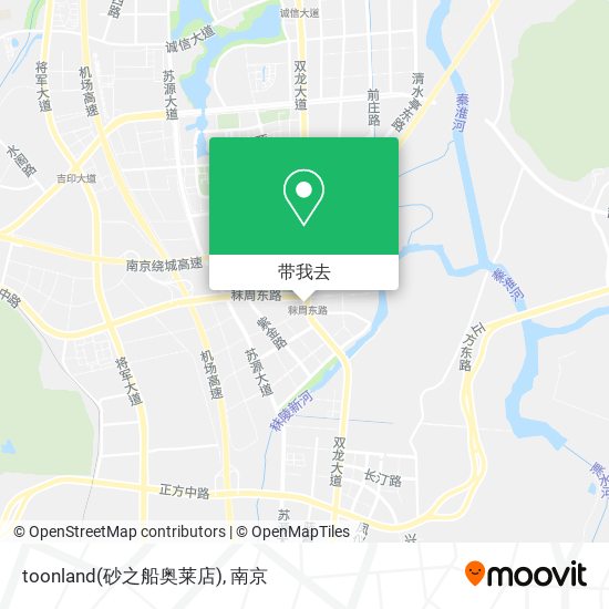 toonland(砂之船奥莱店)地图