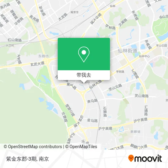 紫金东郡-3期地图
