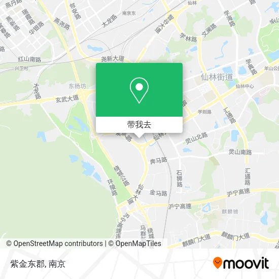 紫金东郡地图
