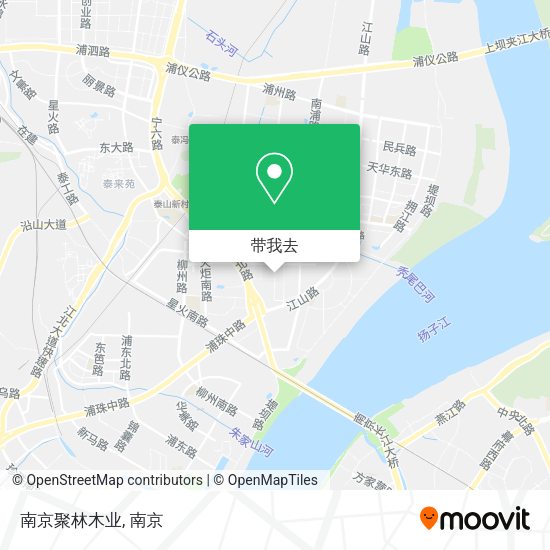 南京聚林木业地图