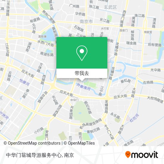 中华门翁城导游服务中心地图