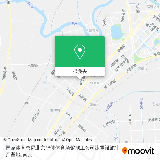 国家体育总局北京华体体育场馆施工公司冰雪设施生产基地地图