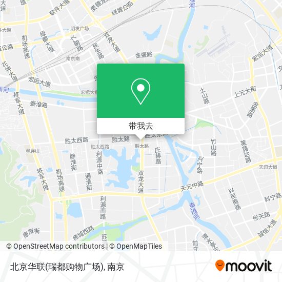 北京华联(瑞都购物广场)地图