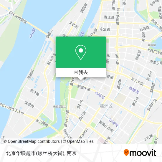 北京华联超市(螺丝桥大街)地图