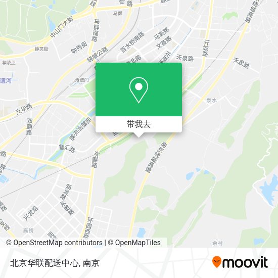北京华联配送中心地图