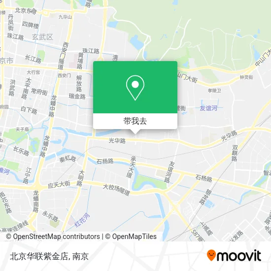 北京华联紫金店地图