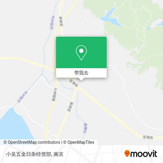 小吴五金日杂经营部地图