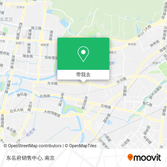 东岳府销售中心地图