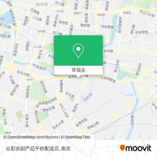 众彩农副产品平价配送店地图