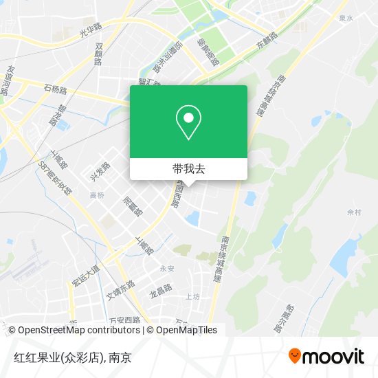 红红果业(众彩店)地图