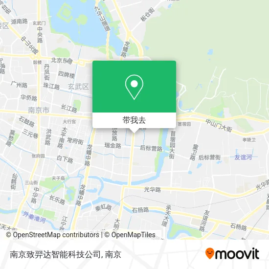 南京致羿达智能科技公司地图