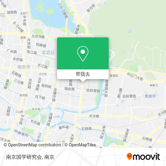 南京国学研究会地图