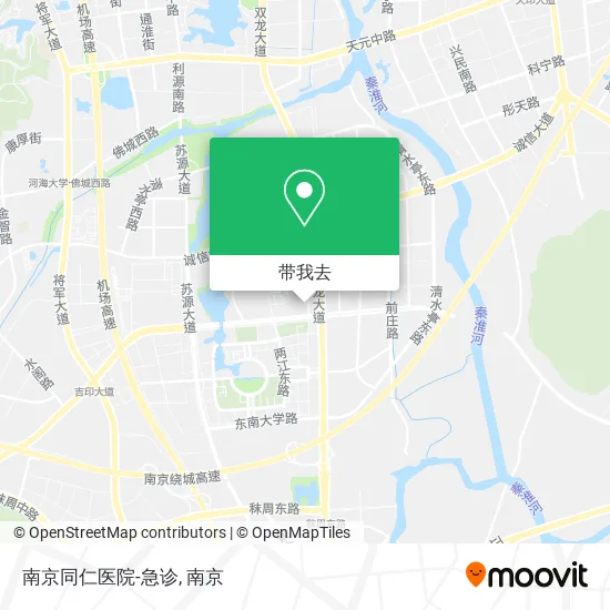 南京同仁医院-急诊地图