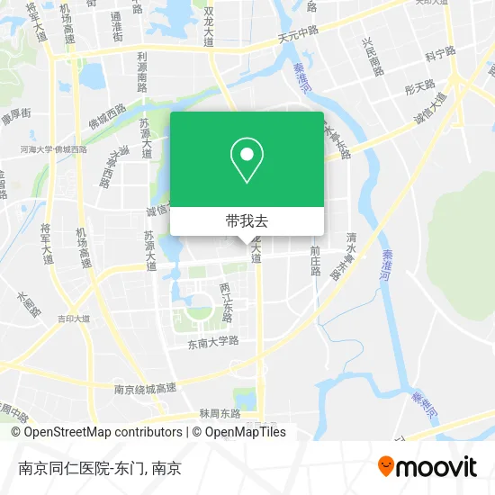 南京同仁医院-东门地图