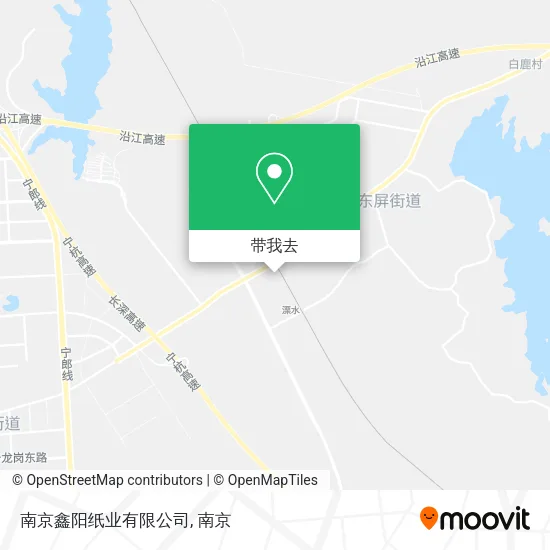 南京鑫阳纸业有限公司地图