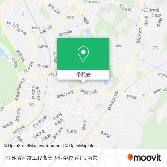 江苏省南京工程高等职业学校-南门地图