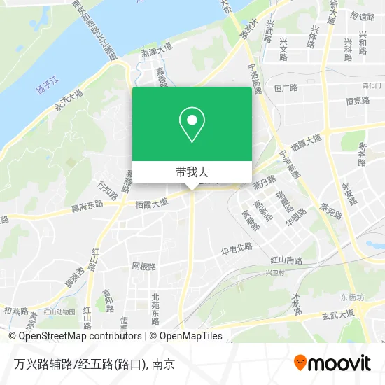 万兴路辅路/经五路(路口)地图