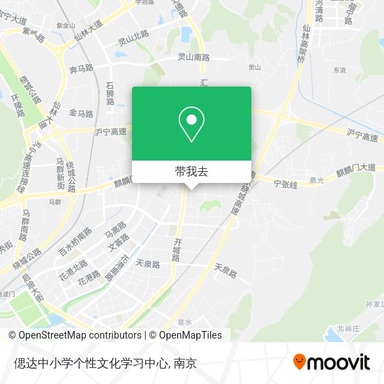 偲达中小学个性文化学习中心地图