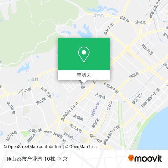 顶山都市产业园-10栋地图