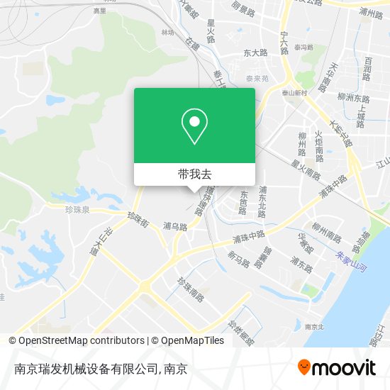 南京瑞发机械设备有限公司地图