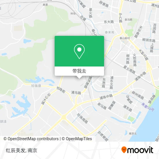 红辰美发地图