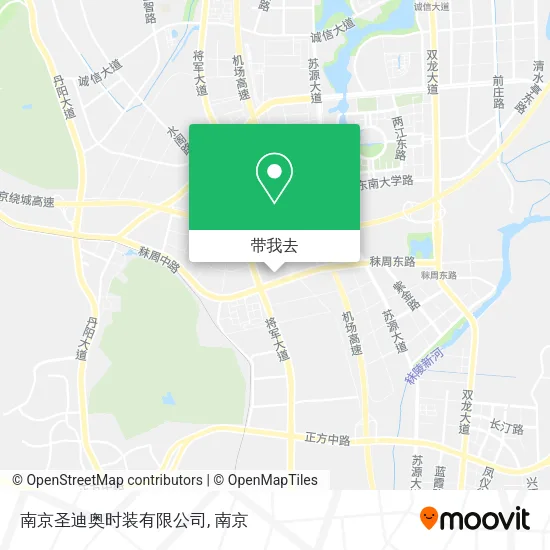 南京圣迪奥时装有限公司地图