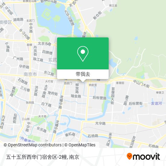 五十五所西华门宿舍区-2幢地图