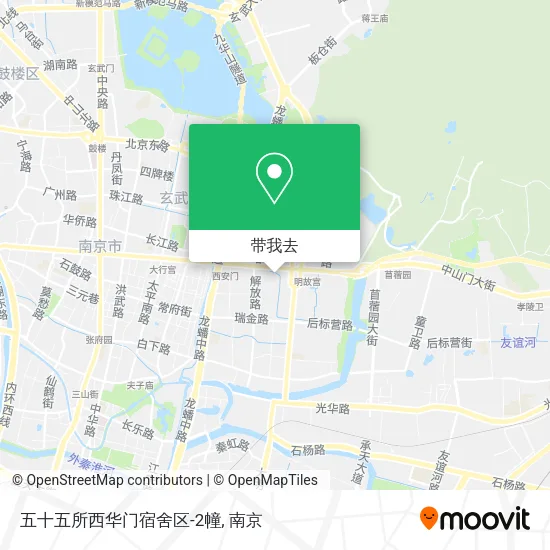 五十五所西华门宿舍区-2幢地图