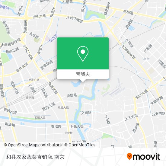 和县农家蔬菜直销店地图