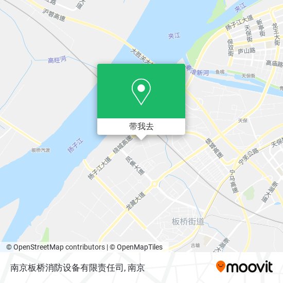 南京板桥消防设备有限责任司地图