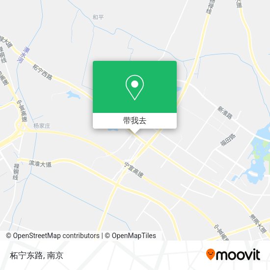 柘宁东路地图