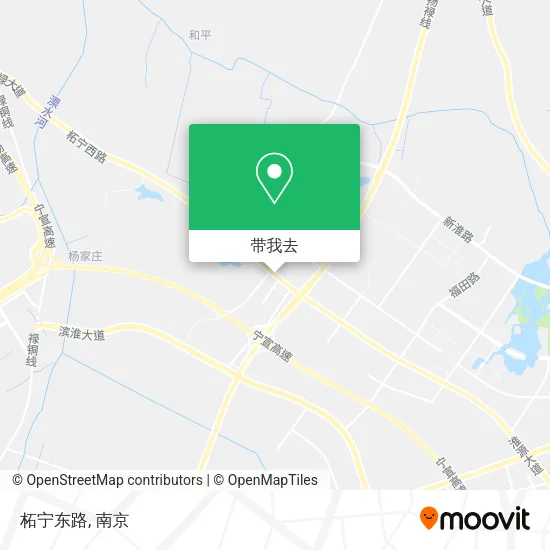 柘宁东路地图