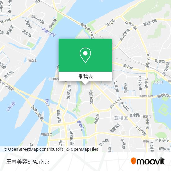 王春美容SPA地图