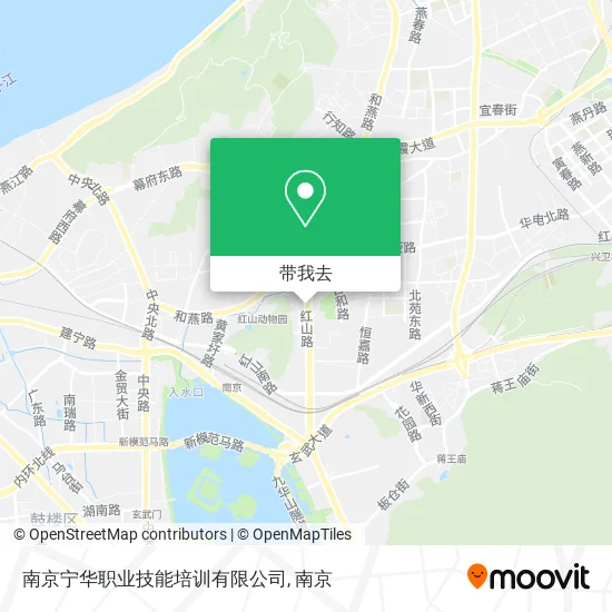 南京宁华职业技能培训有限公司地图